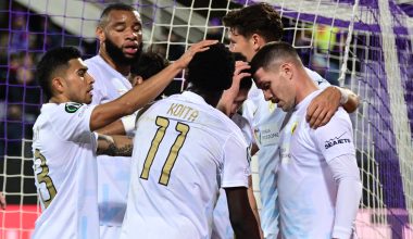 Μεγάλη νίκη της ΑΕΚ επί της Φιορεντίνα με 0-1 εκτός έδρας