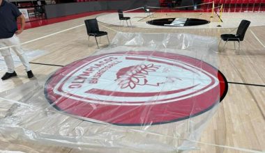 ΣΕΦ: Νερά στο γήπεδο του μπασκετικού Ολυμπιακού εξαιτίας της κακοκαιρίας Adel (φωτο)