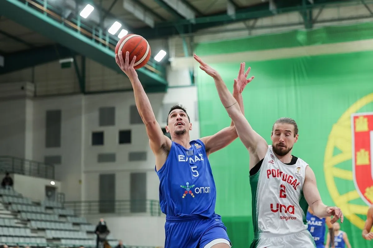 Πορτογαλία – Ελλάδα 68-76: Δεύτερη νίκη για την Εθνική στα προκριματικά του Παγκοσμίου Κυπέλλου μπάσκετ