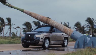 Βίντεο: Φοινικόδεντρο ύψους 13 μέτρων πέφτει πάνω σε κινεζικό BYD και αυτό δεν παθαίνει τίποτα!