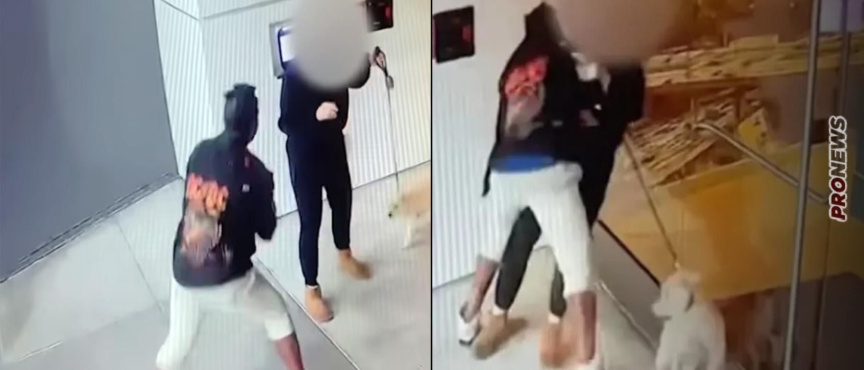 Βίντεο: H στιγμή που γυναίκα δέχεται επίθεση από άστεγο στο Λος Άντζελες