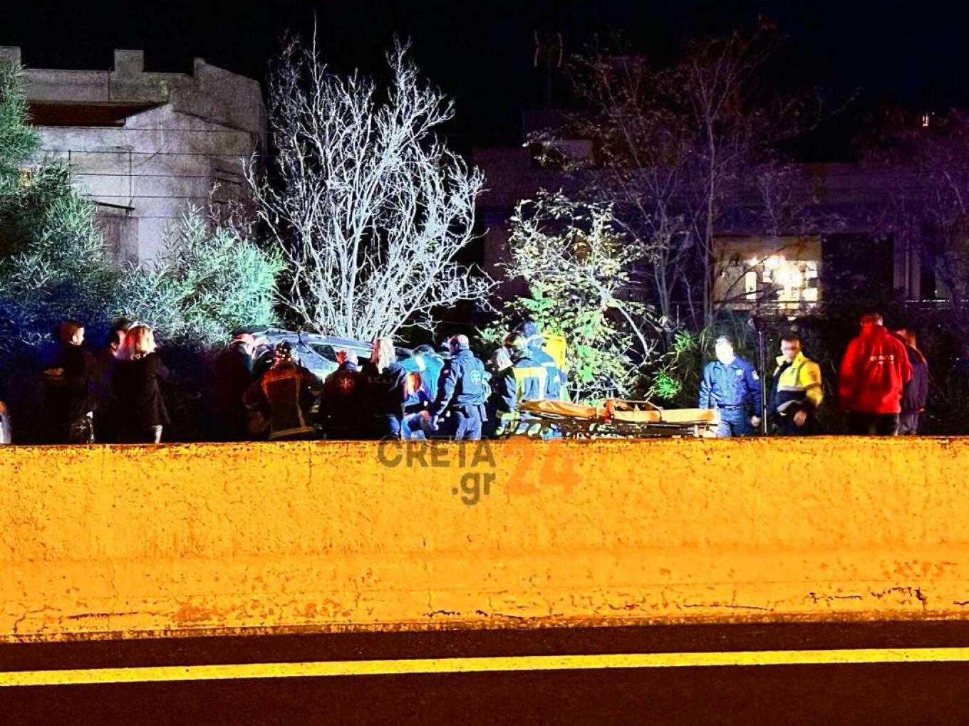 Σοβαρό τροχαίο στον ΒΟΑΚ: Αυτοκίνητο ανετράπη της πορείας του – Εγκλωβίστηκε ο οδηγός – Δείτε φωτογραφίες