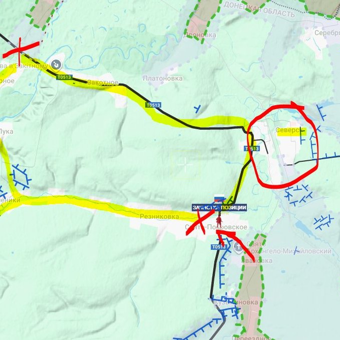 Περικυκλώθηκε το Σεβέρσκ: Κανείς δεν μπορεί να βγει ή να μπει στην πόλη