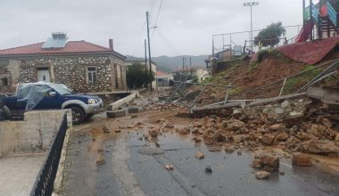 Κακοκαιρία «Byron»: Προβλήματα σε Λακωνία και Ζάκυνθο – Σε «ποτάμια» μετατράπηκαν οι δρόμοι (βίντεο)