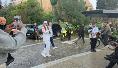 Λαμπαδηδρόμος η Κίμπερλι Γκίλφοϊλ: Η διαδρομή που έτρεξε (φώτο)