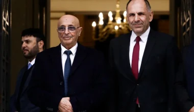 Συνάντηση Γ.Γεραπετρίτη με πρόεδρο της Βουλής των Αντιπροσώπων της Λιβύης