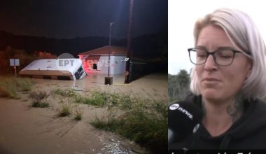 Ζευγάρι Γερμανών στη Φοινικούντα πήδηξε από το παράθυρο και κολύμπησε για να σωθεί από τα ορμητικά νερά (βίντεο)