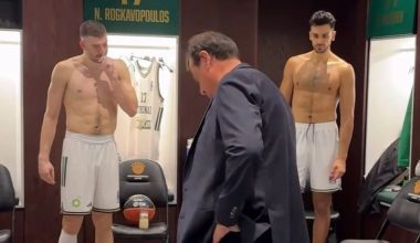 Η σπόντα του Αταμάν στον Ολυμπιακό με αφορμή το μπουγέλο του Ρογκαβόπουλου: «Νόμιζα ότι μόνο στο ΣΕΦ βρέχει» (vid)