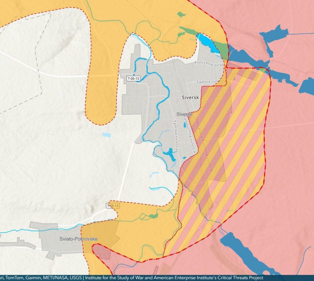 «Σε δύο ημέρες περικυκλώνεται το Σεβέρσκ» λένε οι Ρώσοι