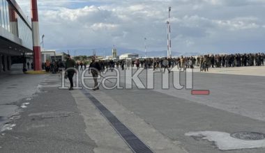 Κρήτη: Οι αγρότες μπήκαν στο αεροδρόμιο του Ηρακλείου παρά την βίαιη επίθεση της αστυνομίας