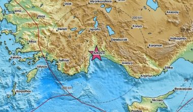 Τουρκία: Ισχυρός σεισμός 5,1 Ρίχτερ χτύπησε την Αττάλεια – Τι αναφέρει το ΕΜSC