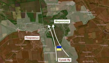 Ντονμπάς: Η πτώση του Ποκρόφσκ και η περικύκλωση του Μίρνογκραντ σε ένα εντυπωσιακό ινφογράφημα