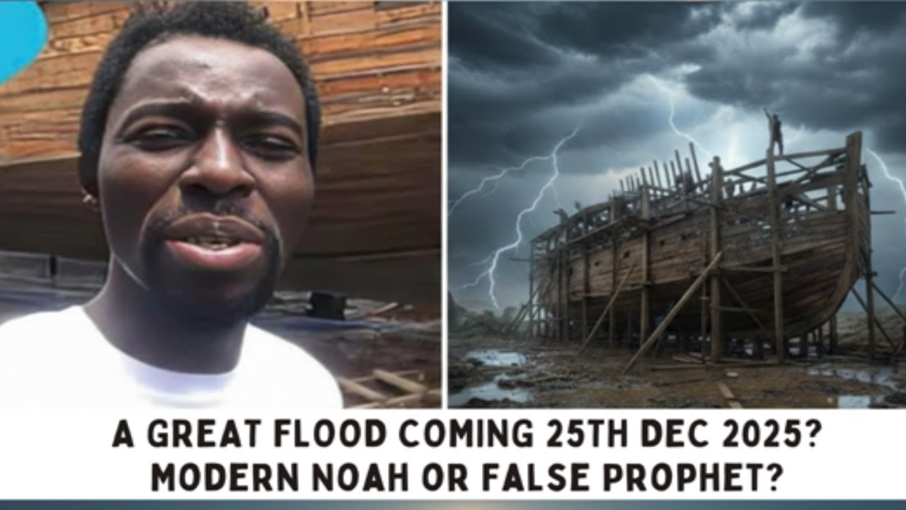 Έμπο Νώε: Ο άνδρας από την Γκάνα που κατασκεύασε 8 κιβωτούς γιατί περιμένει παγκόσμιο κατακλυσμό τα Χριστούγεννα!