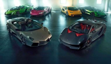 Αυτός ο τύπος έχει όλες τις σύγχρονες σπάνιες Lamborghini (βίντεο)