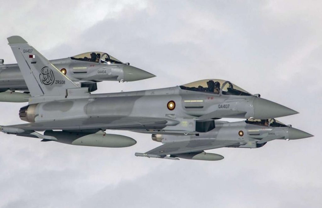 Ξεκίνησε η εκπαίδευση Τούρκων πιλότων στα Eurofighter του Κατάρ