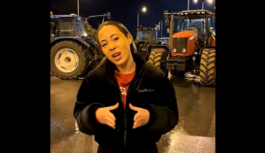 Ξέσπασε νεαρή αγρότισσα: «Για να πάρω έναν καφέ πρέπει να πουλήσω 16 κιλά σιτάρι – Αυτό δεν θα περάσει» (βίντεο)