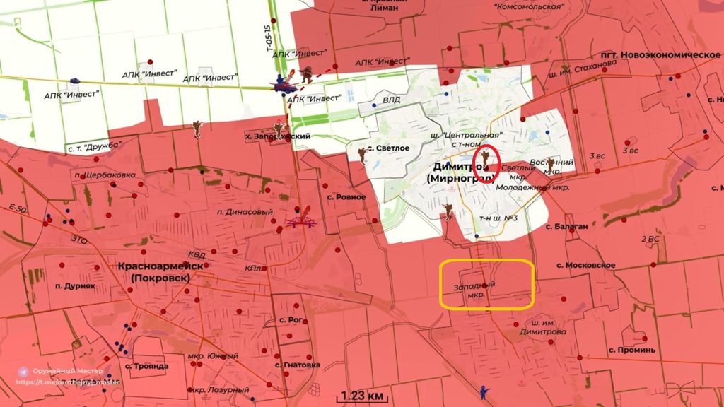 Μίρνογκραντ: Ο ουκρανικός θύλακας μικραίνει συνέχεια