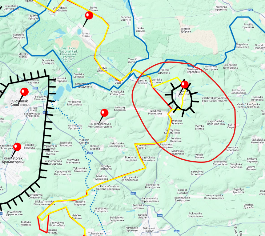 Σεβέρσκ: Στοιχίζει πλέον στους Ουκρανούς ή έλλειψη δορυφορικής παρακολούθησης