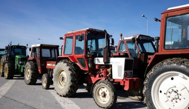 Κατερίνη: Κλειστό το ρεύμα προς Αθήνα στην εθνική οδό λόγω των αγροτικών κινητοποιήσεων