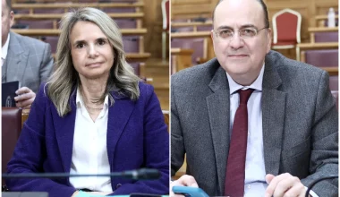 Μ.Λαζαρίδης και Μ.Αποστολάκη καυγαδίζουν για το πόσα στελέχη των κομμάτων τους συνελήφθησαν για τον ΟΠΕΚΕΠΕ!