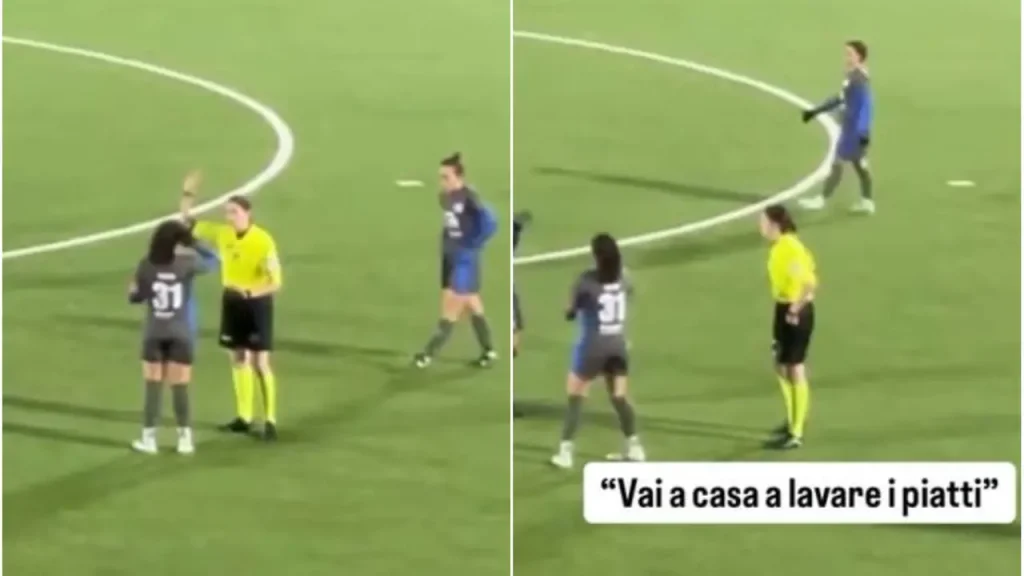 «Πήγαινε να πλύνεις κανά πιάτο» – Η φράση που «πάγωσε» γυναίκα διαιτητή στην Ιταλία (βίντεο)