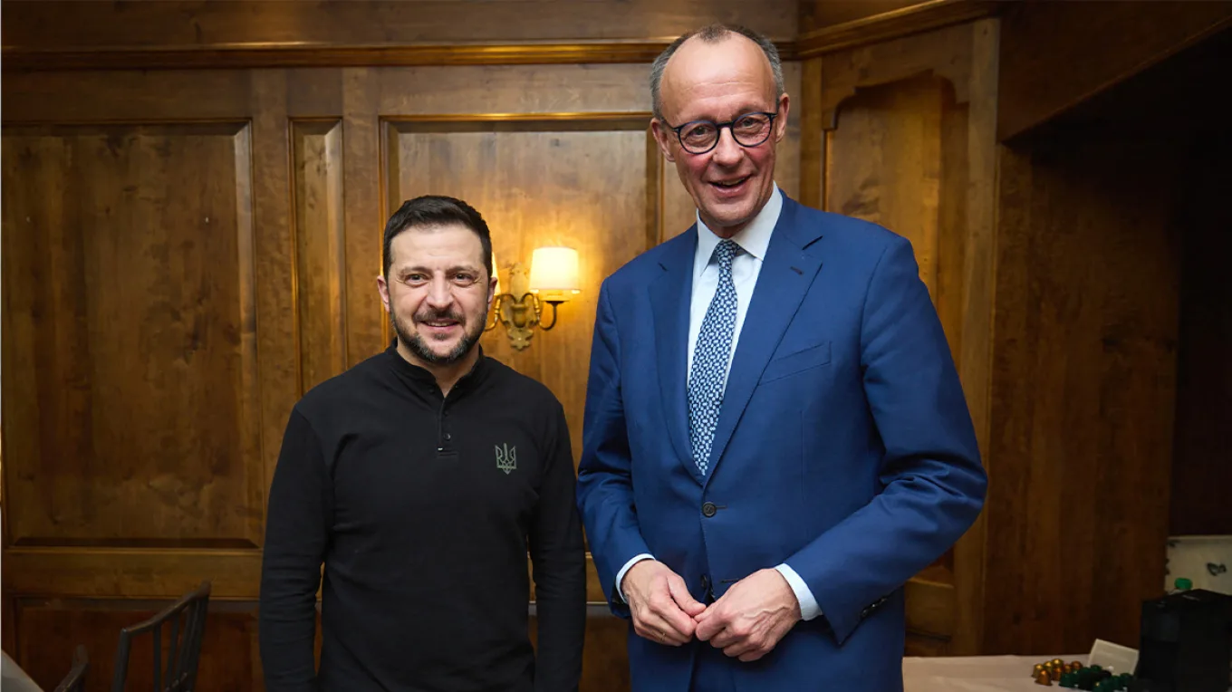 Στο Βερολίνο θα μεταβεί την Δευτέρα ο Β.Ζελένσκι: Θα συναντηθεί με τον Φ.Μερτς