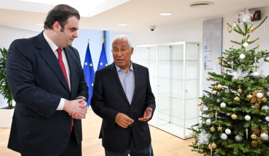 Συνάντηση Κ.Πιερρακάκη με τον Α.Κόστα στις Βρυξέλλες