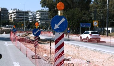 Κυκλοφοριακές ρυθμίσεις αύριο στη λεωφόρο Ποσειδώνος λόγω εκτέλεσης εργασιών