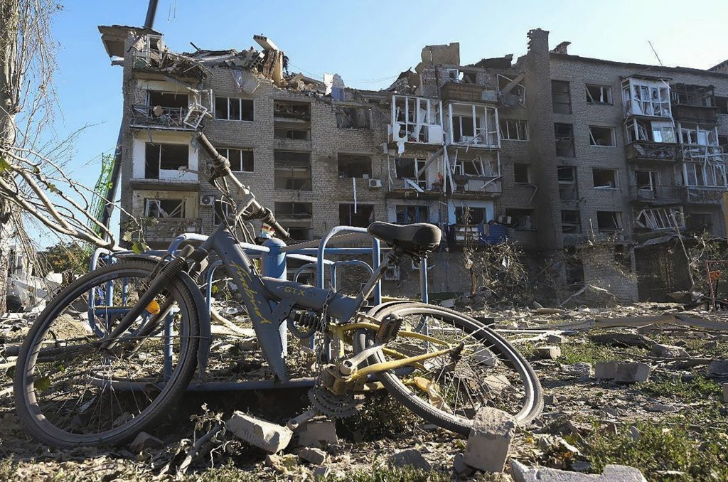 Ποκρόβσκ: Εικόνες από την κατεστραμμένη πόλη μετά το τέλος της μάχης