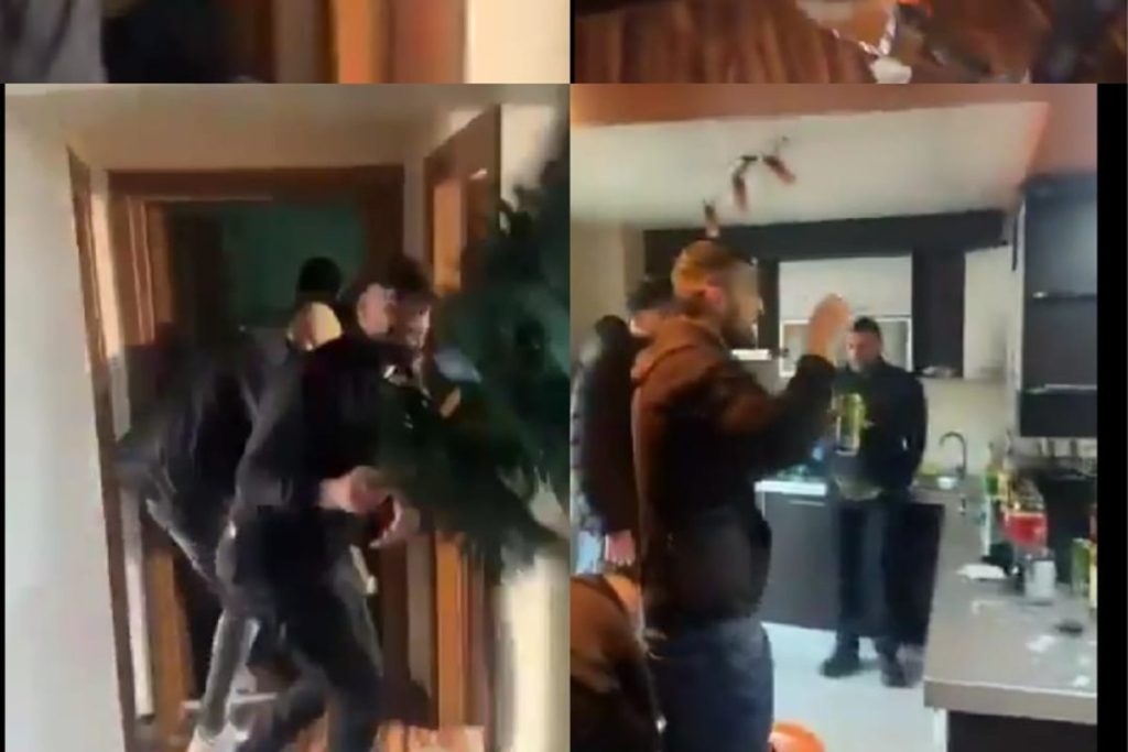 Οπαδοί της Φέγενορντ έκαναν «γυαλιά καρφιά» διαμέρισμα στο Βουκουρέστι μετά την ήττα της ομάδας τους (βίντεο)