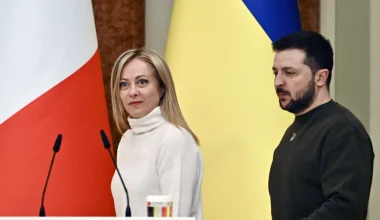 Με την Ουκρανία η Μελόνι: «Μαζί της ήμασταν από την πρώτη στιγμή – Δεν θέλουμε την αναβίωση της Σοβιετικής Ένωσης»