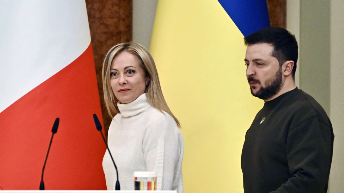 Με την Ουκρανία η Μελόνι: «Μαζί της ήμασταν από την πρώτη στιγμή – Δεν θέλουμε την αναβίωση της Σοβιετικής Ένωσης»