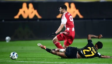 Στοπ του Άρη στον Ολυμπιακό: 0-0 το ματς, οι «ερυθρόλευκοι» νιώθουν την ανάσα της ΑΕΚ – Στον έναν βαθμό η διαφορά