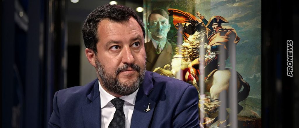 Μ.Σαλβίνι: «Οι Χίτλερ & Ναπολέων δεν μπόρεσαν να κατακτήσουν την Ρωσία – Θα το κάνουν οι Μερτς, Μακρόν & Στάρμερ;»