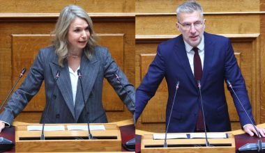 Μ.Αποστολάκη κατά Α.Σκέρτσου: «Πήγατε στο σπίτι του Ξυλούρη να δείτε ποδοσφαιρικό αγώνα»