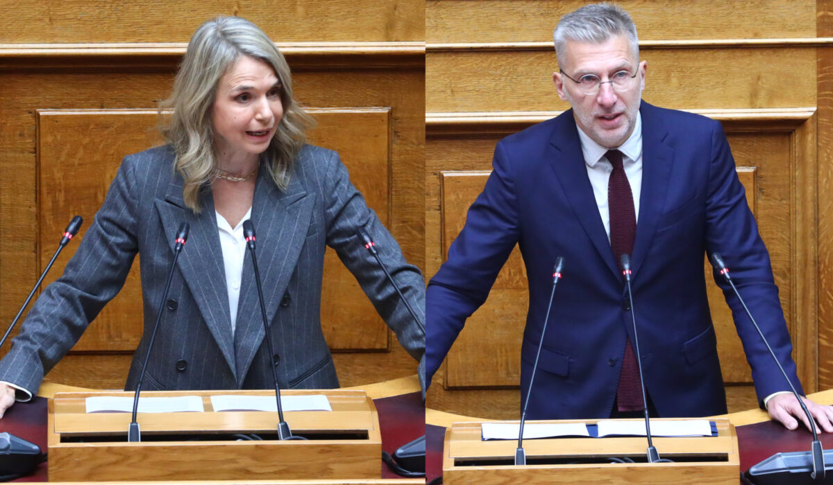 Μ.Αποστολάκη κατά Α.Σκέρτσου: «Πήγατε στο σπίτι του Ξυλούρη να δείτε ποδοσφαιρικό αγώνα»