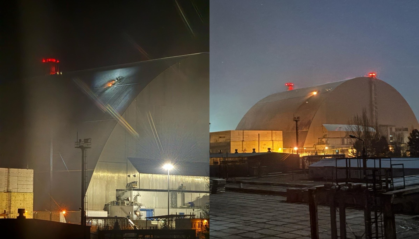 ΔΟΕ για Τσερνομπίλ: «Σοβαρές ζημιές στο θόλο πάνω από τα ερείπια του κατεστραμμένου πυρηνικού αντιδραστήρα»