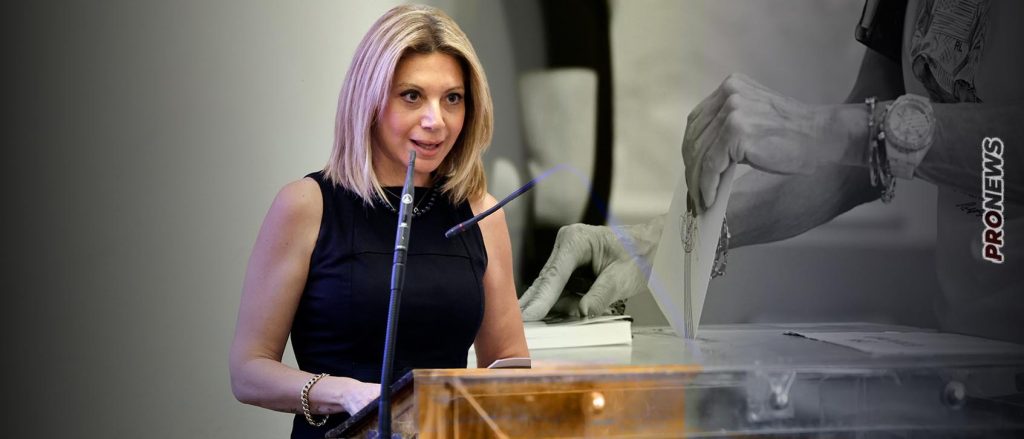 Πρώτη δύναμη η πολιτική πρόταση της Μαρίας Καρυστιανού σε τρεις διαδοχικές δημοσκοπήσεις!