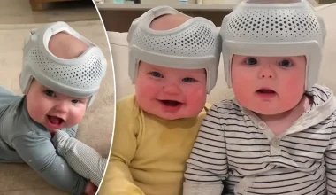 «Θύελλα» αντιδράσεων στις ΗΠΑ: Influencer φορά στα μωρά της κράνη για να αλλάξει το σχήμα του κεφαλιού τους (vids)