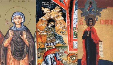 Αγία Αγλαΐα – Άγιος Βονυφάτιος: Η αμαρτωλή ζωή τους, η μετάνοια και η ομολογία πίστεως για τον Ιησού Χριστό