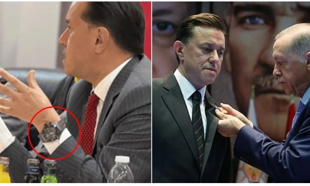 Τουρκία: Στο επίκεντρο αντιδράσεων βρέθηκε βουλευτής του Τ.Ερντογάν που εμφανίστηκε με ρολόι αξίας 9,2 εκατ. λιρών!