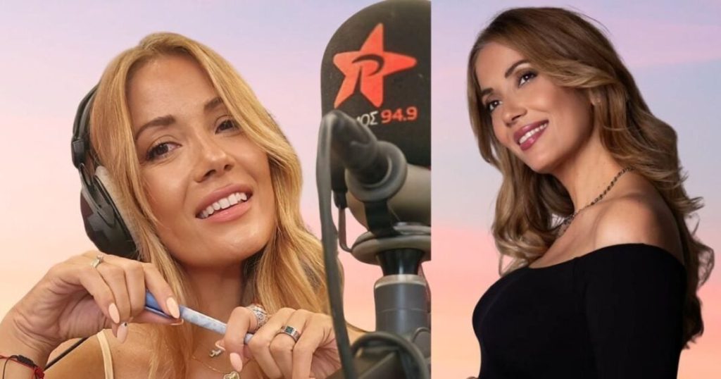 Γ.Τσιμπρικίδου: Πόζαρε δίπλα σε χριστουγεννιάτικο δέντρο με φουσκωμένη κοιλίτσα (φωτο)