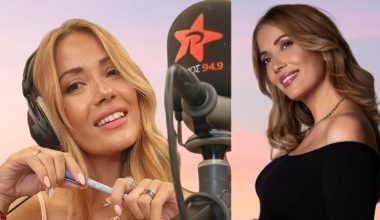 Γ.Τσιμπρικίδου: Πόζαρε δίπλα σε χριστουγεννιάτικο δέντρο με φουσκωμένη κοιλίτσα (φωτο)