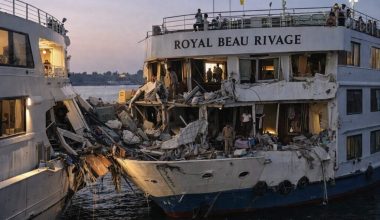 Συγκρούστηκαν κρουαζιερόπλοια στο Νείλο: Νεκρή μια 47χρονη γυναίκα (φώτο)