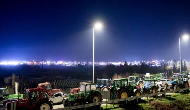 Λάρισα: Απο παρακαμπτήριους οδούς η κίνηση των οχημάτων στον κόμβο της Νίκαιας