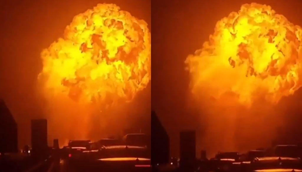 Ισχυρή έκρηξη σε αυτοκινητόδρομο στην Ιταλία: Φορτηγό με υγροποιημένο αέριο συγκρούστηκε με άλλο όχημα (βίντεο)