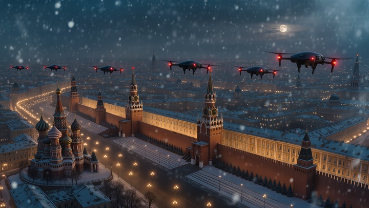 ΕΚΤΑΚΤΟ: Χριστουγεννιάτικη επιδρομή ουκρανικών drones στη Μόσχα! – Καταρρίφθηκαν πάνω από 15