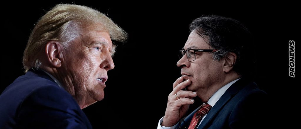 Ν.Τραμπ προς Κολομβιανό πρόεδρο Γ.Πέτρο: «Να προσέχεις τον κ… σου»!