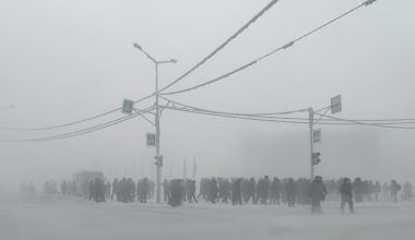 Βίντεο: Ζευγάρι στο Γιακούτσκ της Ρωσίας γιορτάζει την επέτειό του με πικνίκ στους -50°C!