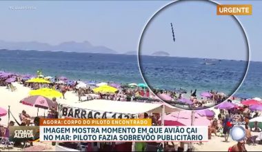Βραζιλία: Αεροσκάφος συνετρίβη στην Κοπακαμπάνα – Νεκρός ο πιλότος που ήταν πρώτη ημέρα στη δουλειά (βίντεο)